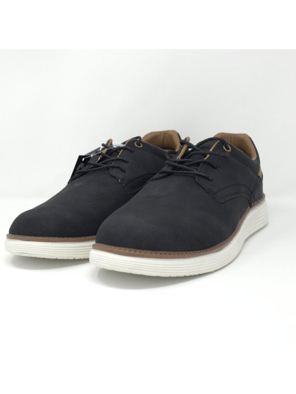 New Akademiks Dayton Black Oxford Dress Shoes Men’s 11 Comfort